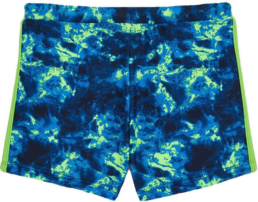 WE Fashion zwemboxer blauw neon groen - Foto 2