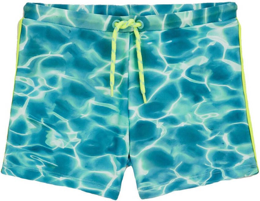 WE Fashion zwemboxer turquoise lichtblauw
