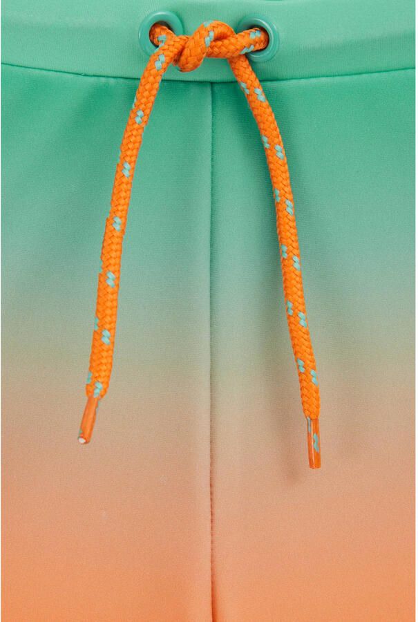 WE Fashion zwemboxer turquoise oranje