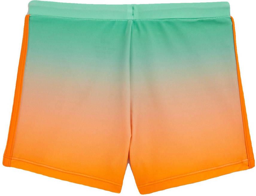 WE Fashion zwemboxer turquoise oranje - Foto 2
