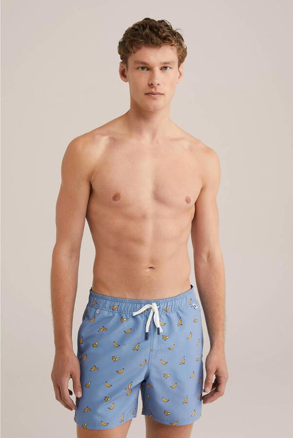 WE Fashion zwemshort blauw