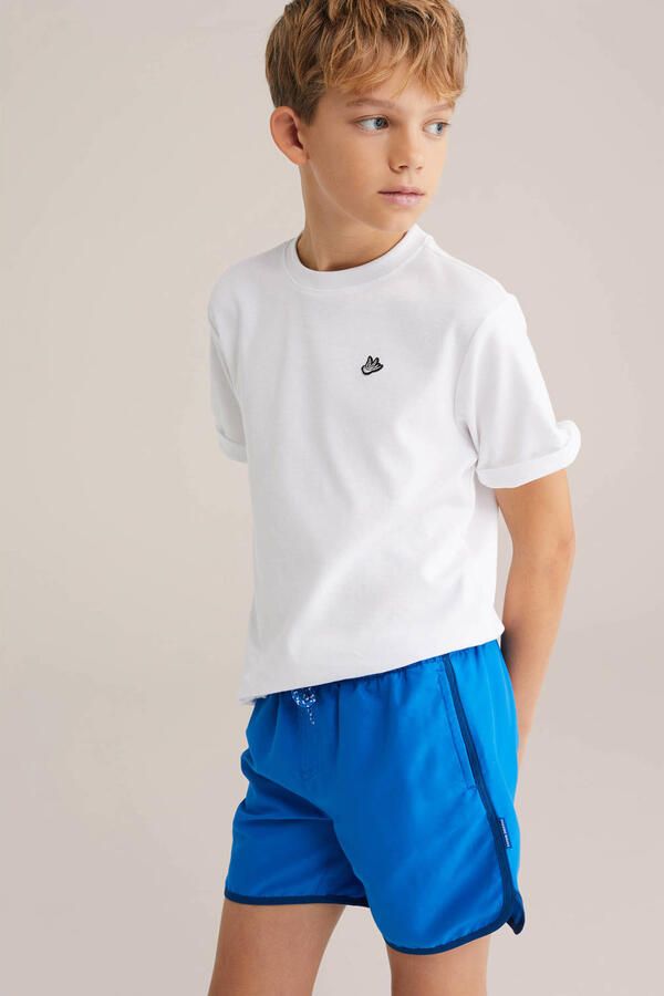 WE Fashion zwemshort blauw