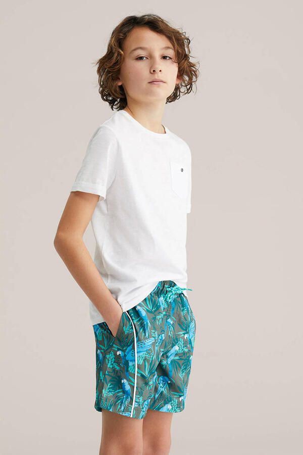 WE Fashion zwemshort blauw