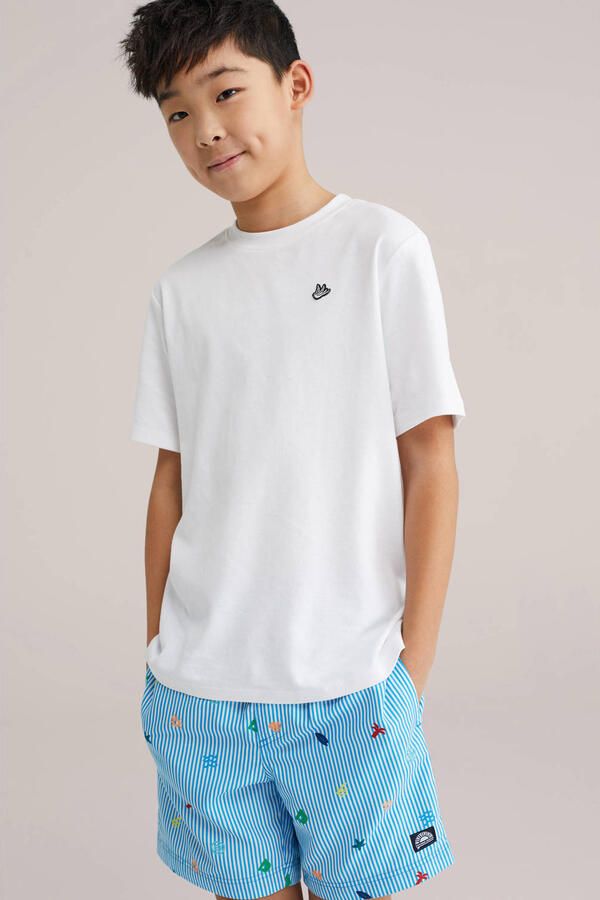 WE Fashion zwemshort blauw