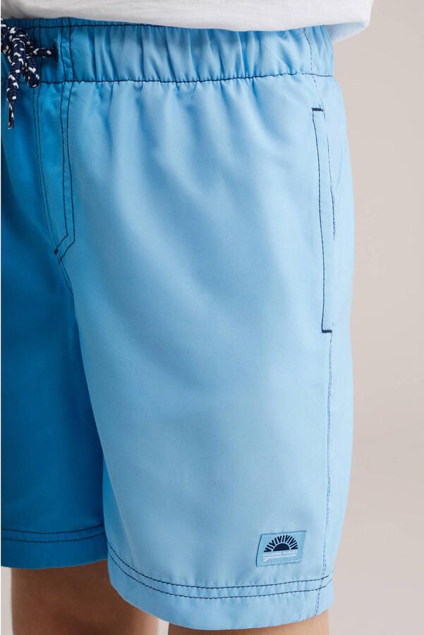 WE Fashion zwemshort donkerblauw lichtblauw - Foto 3