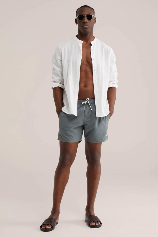 WE Fashion zwemshort grijs