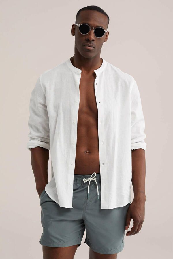 WE Fashion zwemshort grijs - Foto 2