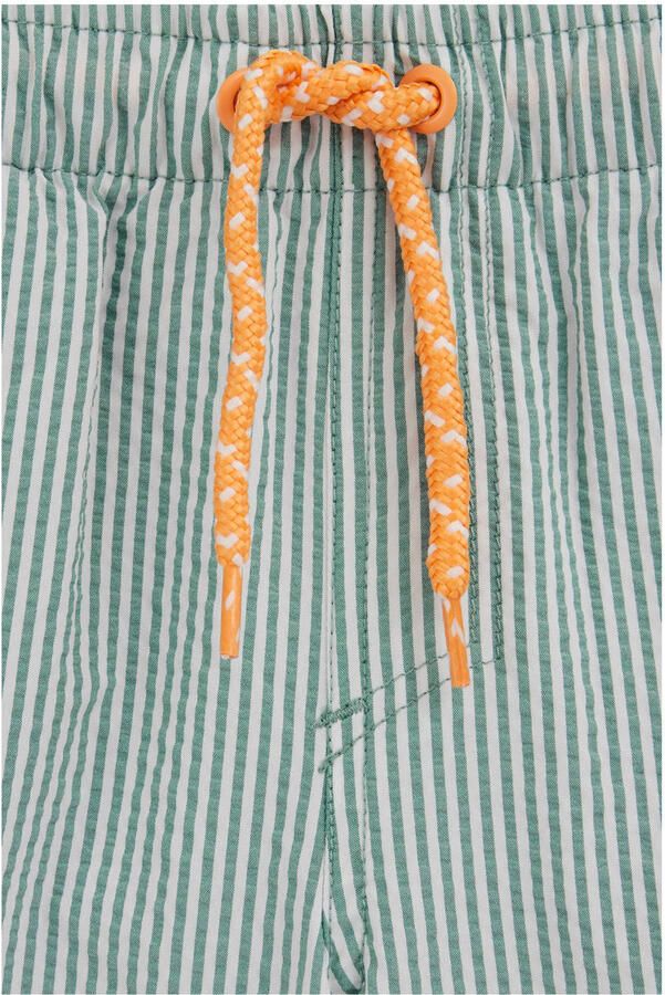 WE Fashion zwemshort groen gestreept - Foto 2