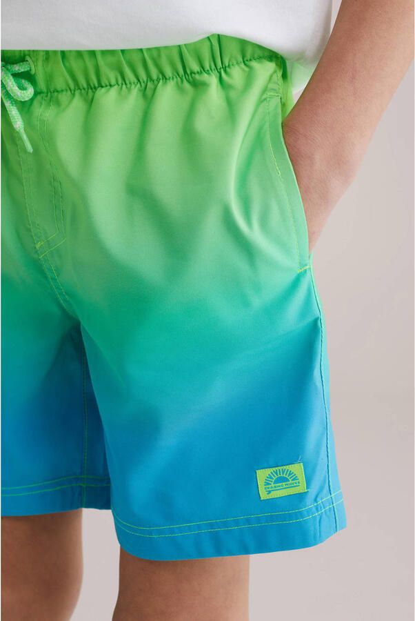 WE Fashion zwemshort groen blauw