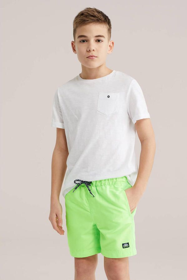 WE Fashion zwemshort limegroen