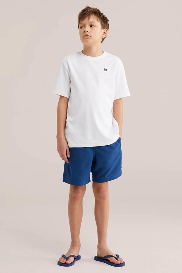 WE Fashion zwemshort marineblauw - Foto 3