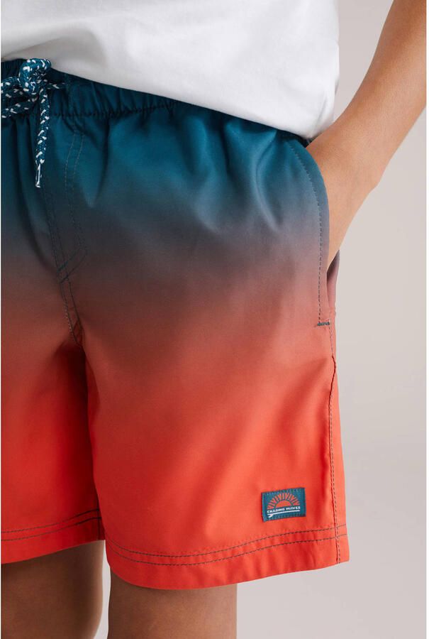 WE Fashion zwemshort rood blauw - Foto 2