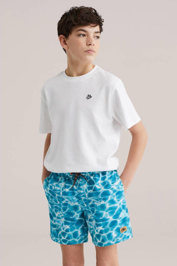 WE Fashion zwemshort turquoise