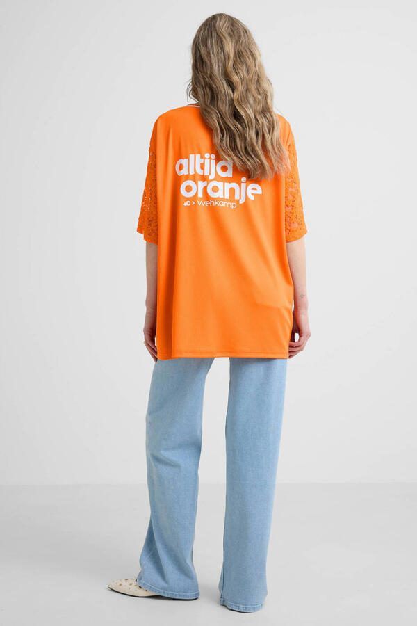 Wehkamp &C x oranje shirt - Foto 3