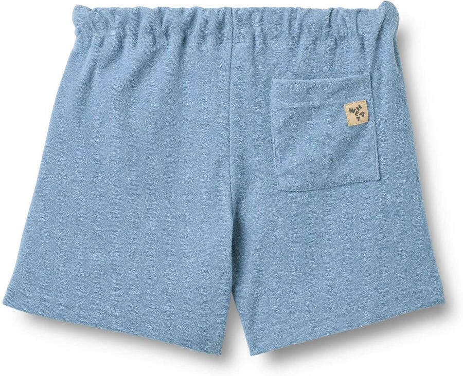 Wheat casual short blauw met textuur - Foto 3