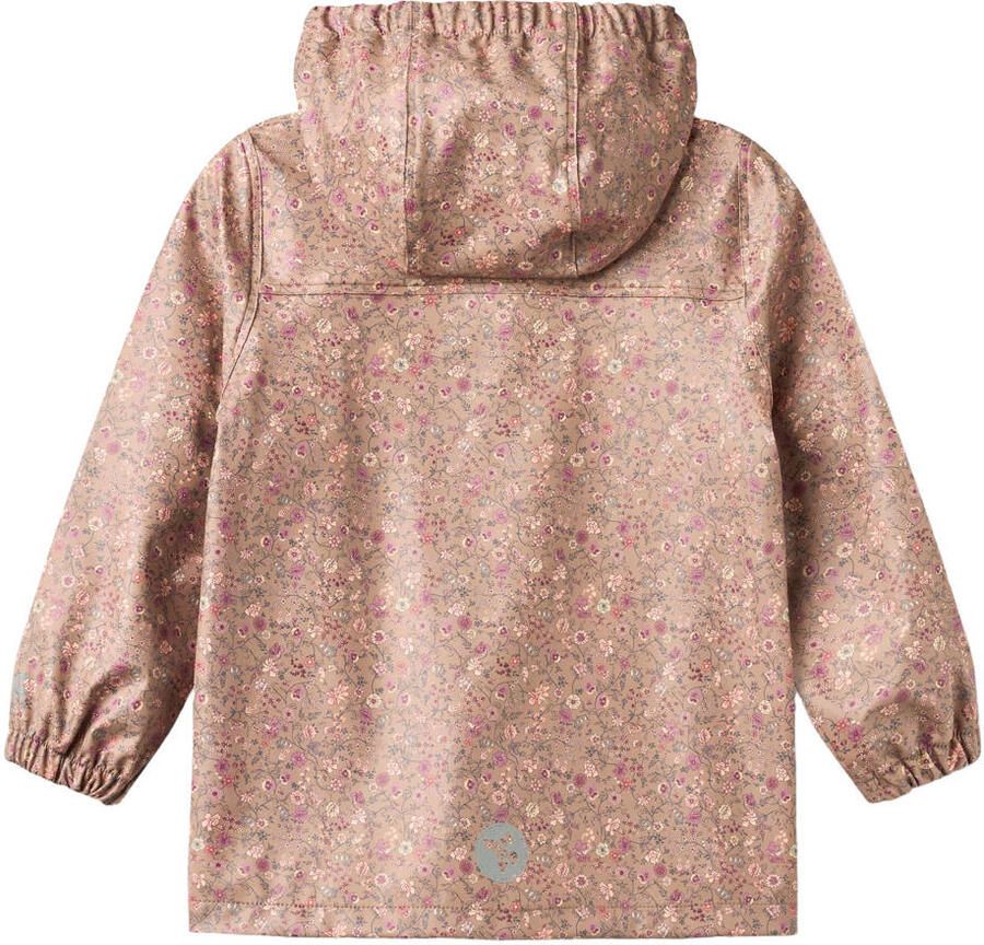 Wheat gebloemde tussenjas beige roze Meisjes Polyester Capuchon Bloemen - Foto 2