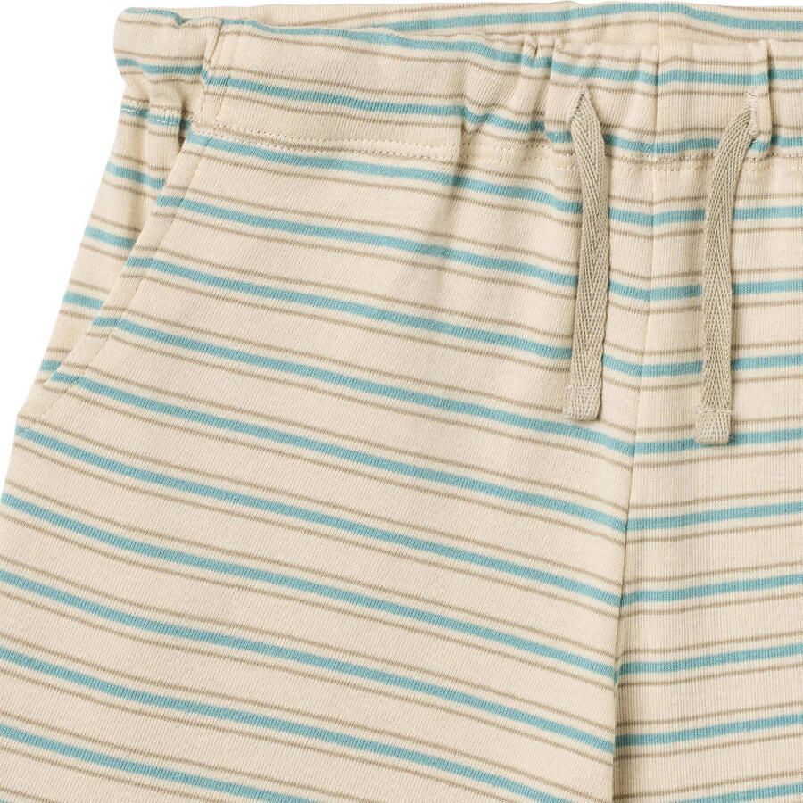 Wheat gestreept sweatshort beige blauw - Foto 2
