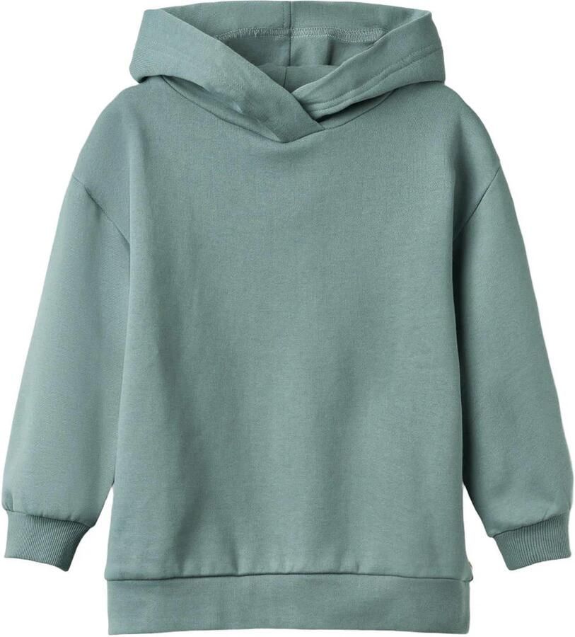 Wheat hoodie zeegroen Sweater Effen | Sweater van