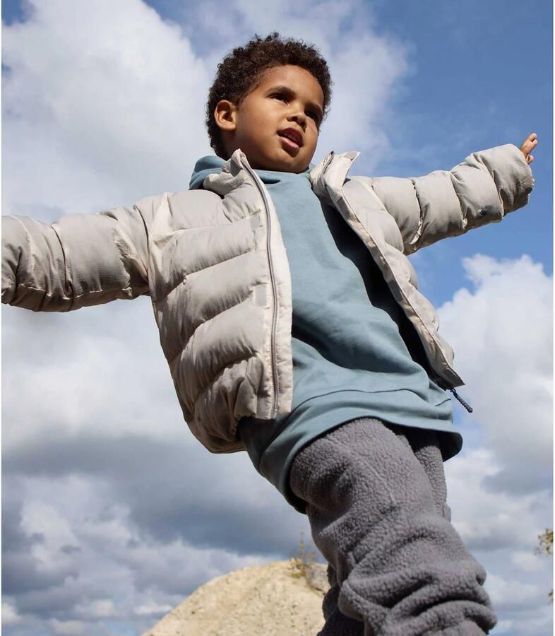 Wheat hoodie zeegroen Sweater Effen | Sweater van - Foto 3