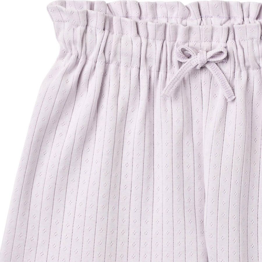Wheat regular waist casual short lila met textuur - Foto 2