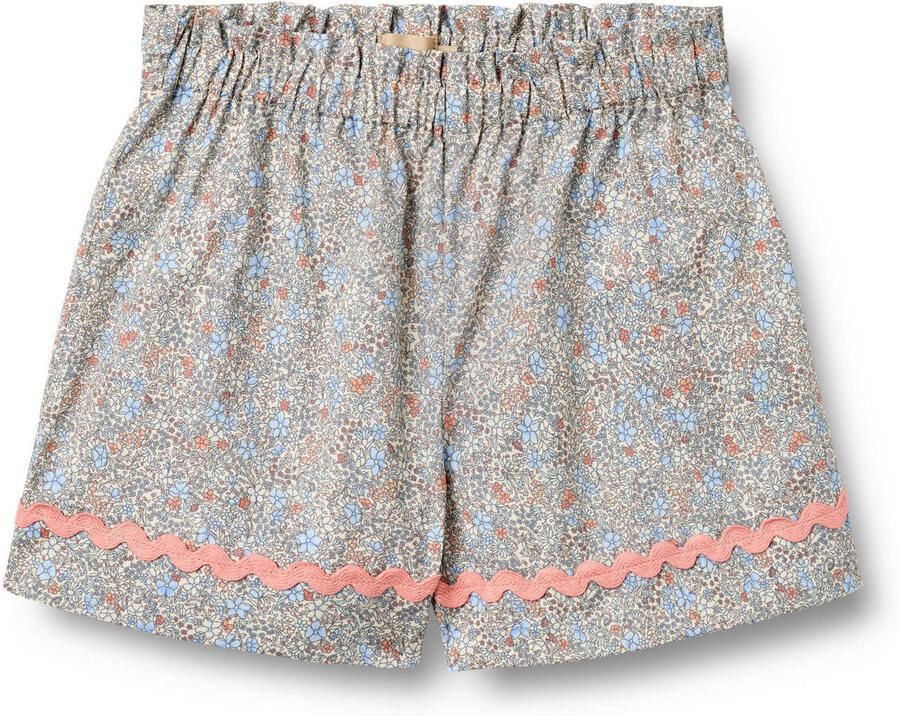 Wheat regular waist gebloemde casual short beige