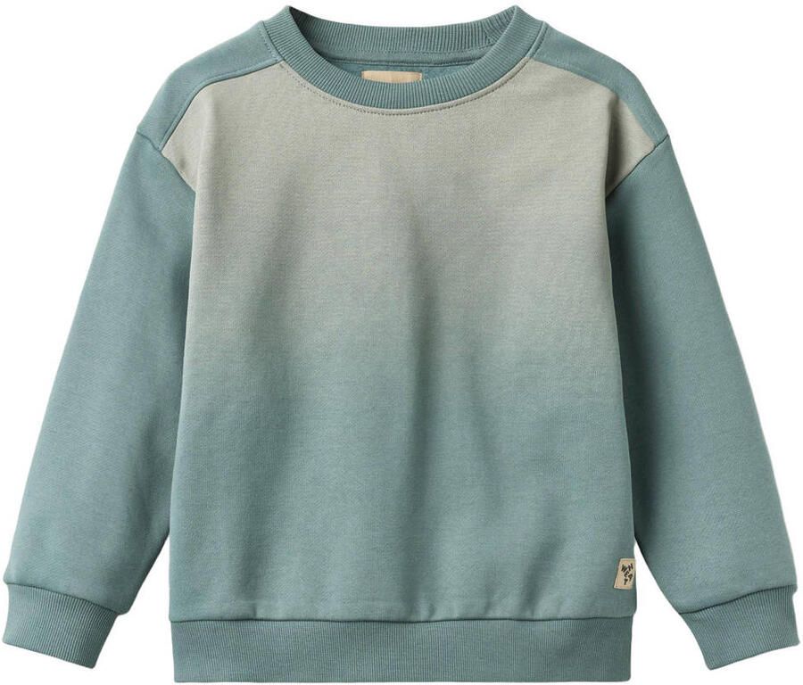 Wheat sweater blauw grijs Meerkleurig | Sweater van