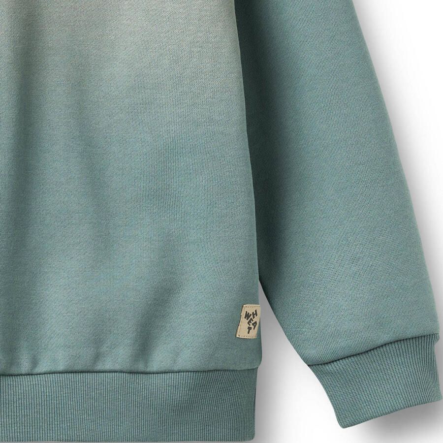 Wheat sweater blauw grijs Meerkleurig | Sweater van - Foto 2