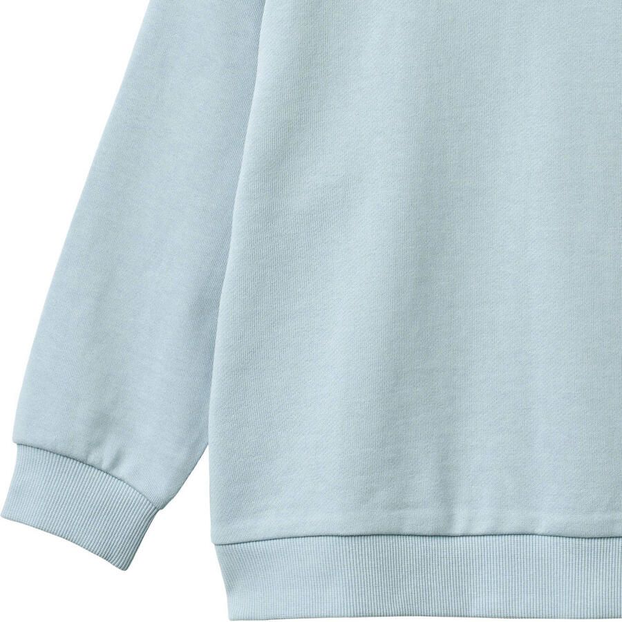 Wheat sweater met backprint lichtblauw - Foto 3