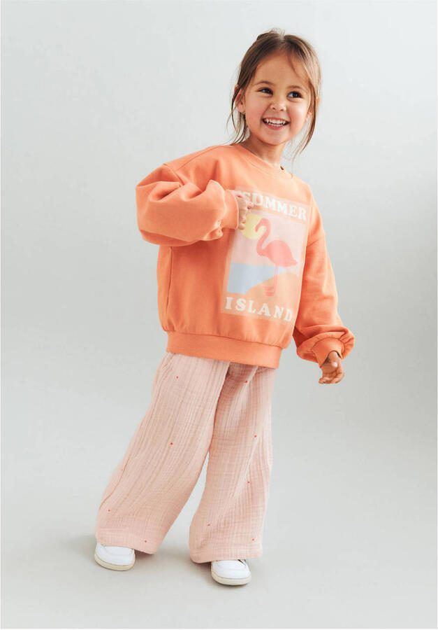 Wheat sweater oranje