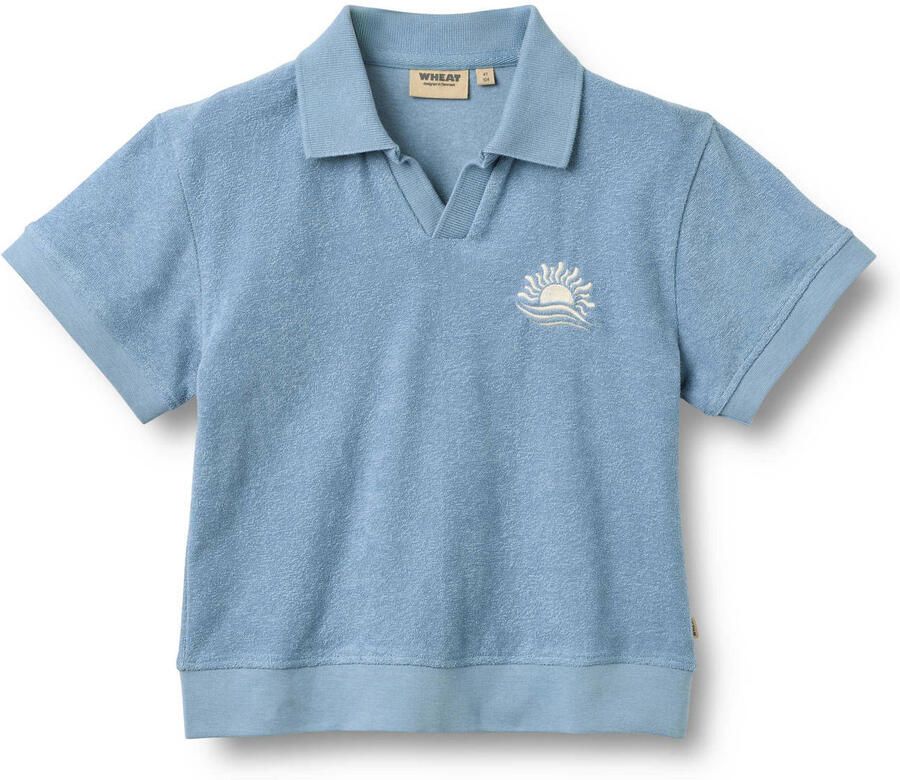 Wheat T-shirt blauw