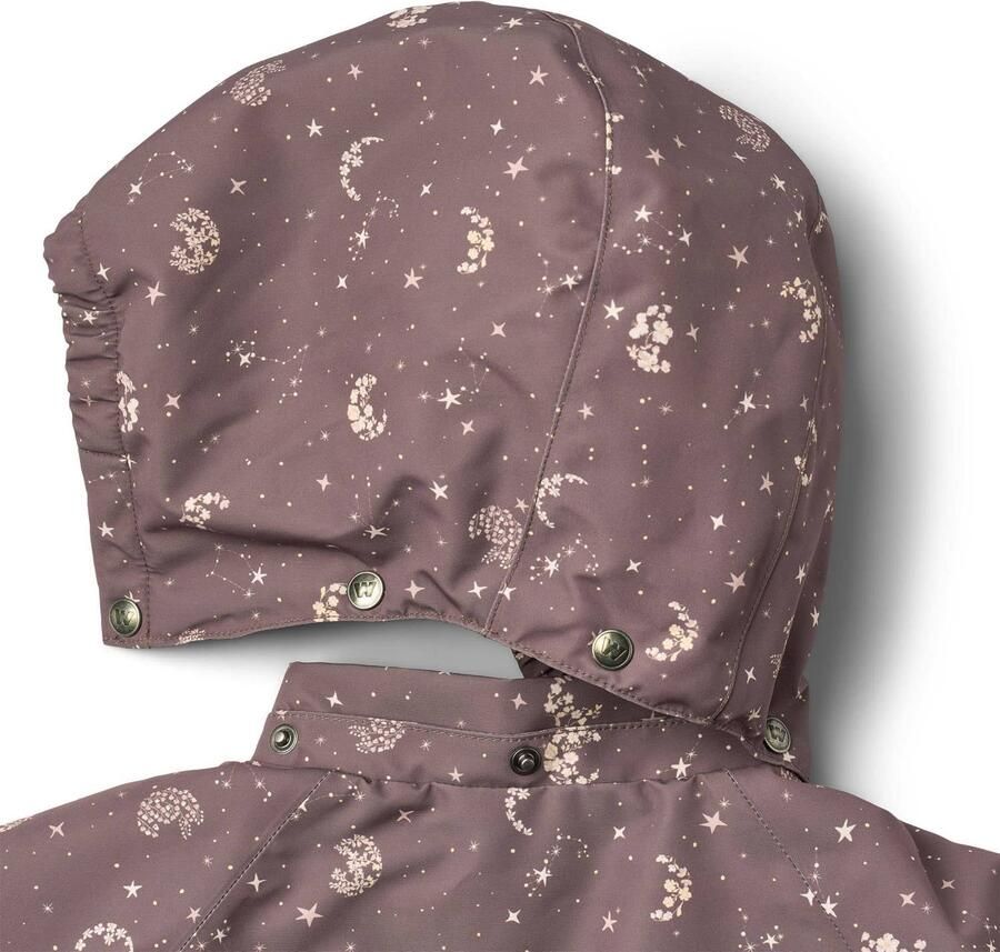 Wheat winterjas met print paars Meisjes Polyester Capuchon All over print - Foto 3
