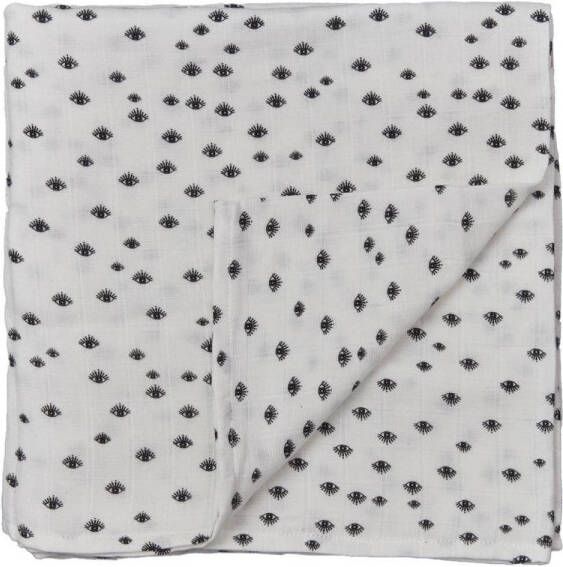 WildWood swaddle 120x120 cm Old Soul Hydrofiele luiers Ecru All over print