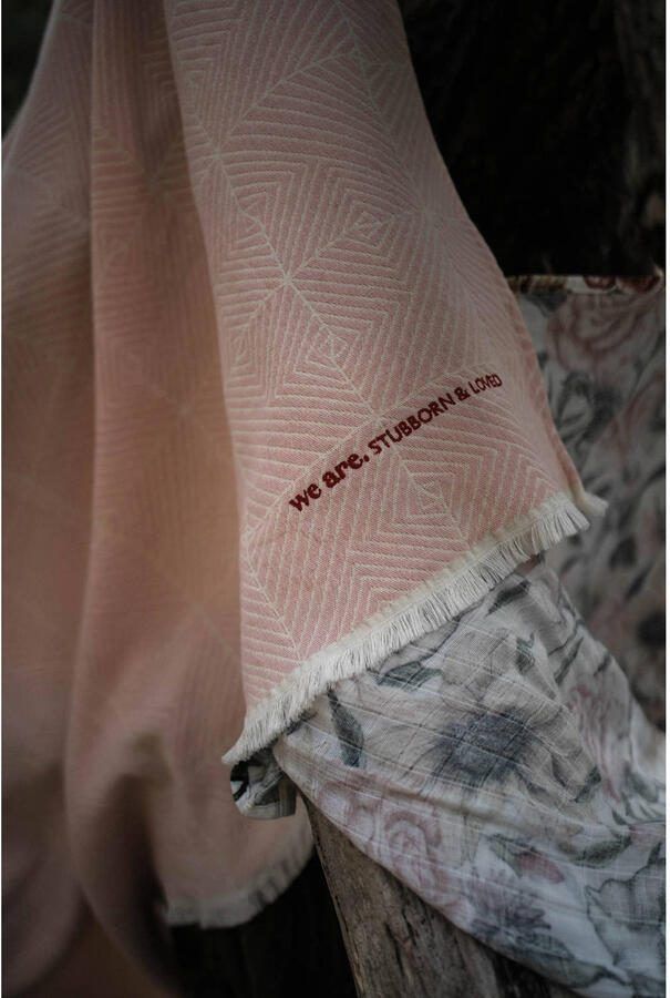 WildWood baby ledikantdeken 110x140 cm Indian Lotus Babydeken Roze All over print - Foto 2