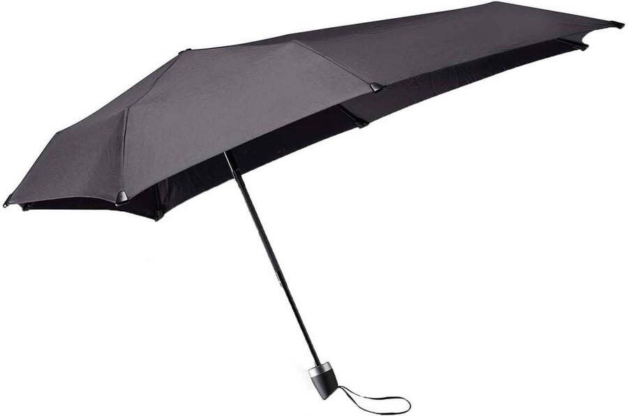 Senz opvouwbare stormparaplu ual pure black