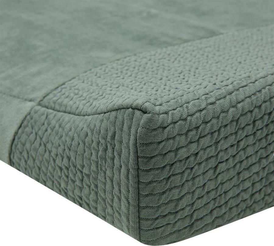Witlof for kids aankleedkussenhoes Forest Green waves - Foto 2
