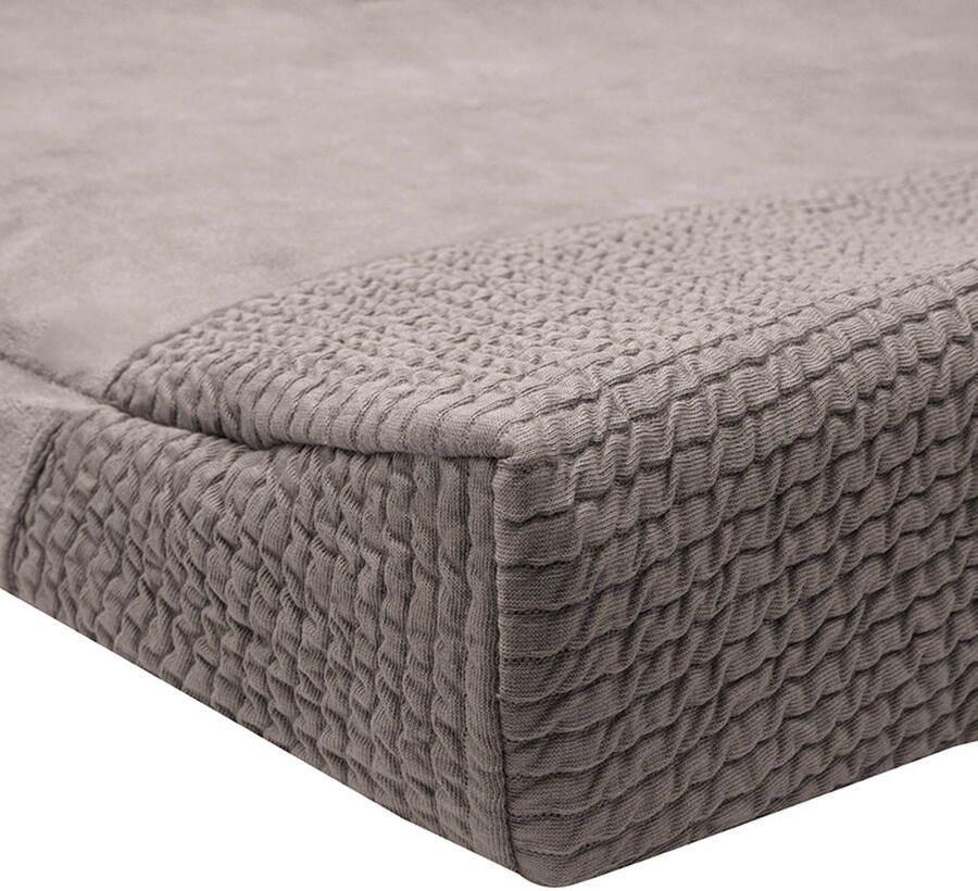 Witlof for kids aankleedkussenhoes Warm Grey Waves - Foto 2