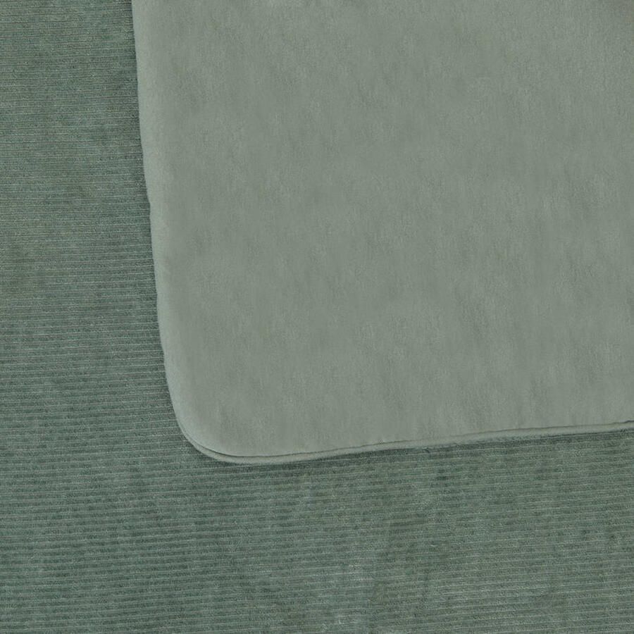 Witlof for kids Tuck-Inn all season ledikantdeken Forest Green velvet rib - Foto 2