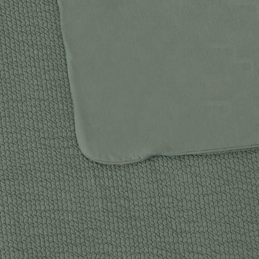 Witlof for kids Tuck-Inn all season ledikantdeken Forest Green waves - Foto 2