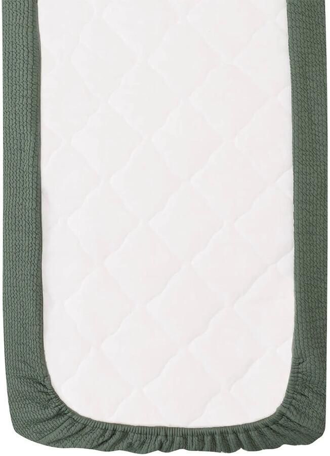 Witlof for kids Tuck-Inn all season ledikantdeken Forest Green waves - Foto 3
