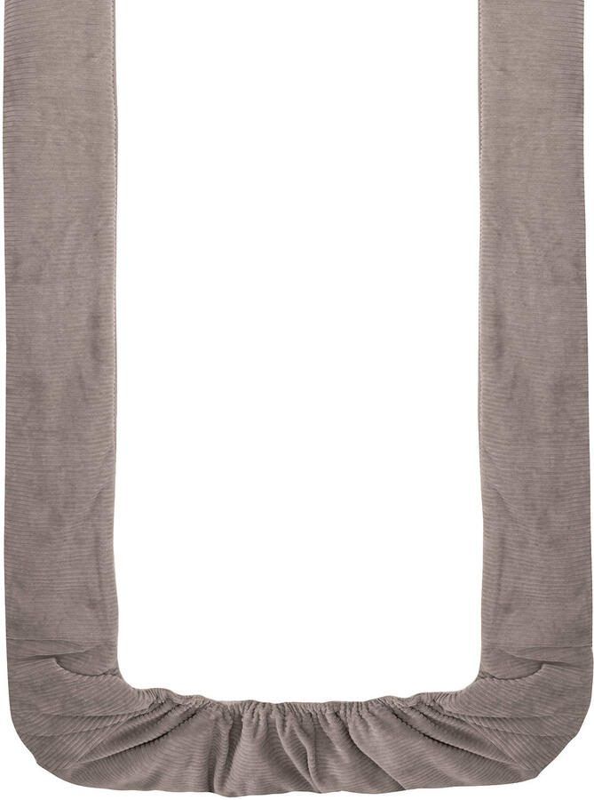 Witlof for kids Tuck-Inn wiegdeken Warm Grey velvet Rib - Foto 3