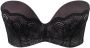 Wonderbra voorgevormde strapless push-up bh Ultimate Strapless Lace Bra beige - Thumbnail 1