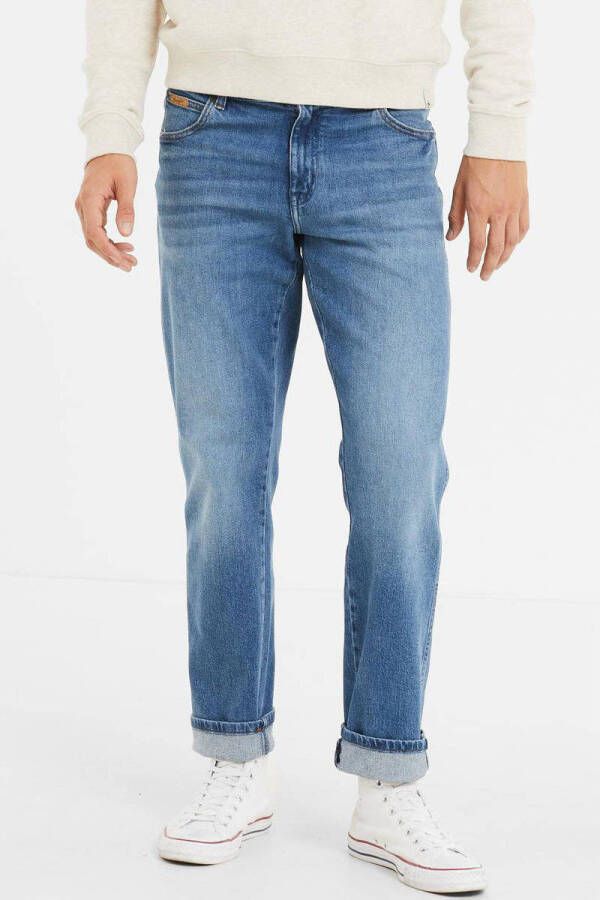 Wrangler Jeans Texas New Favorite Blauw Heren