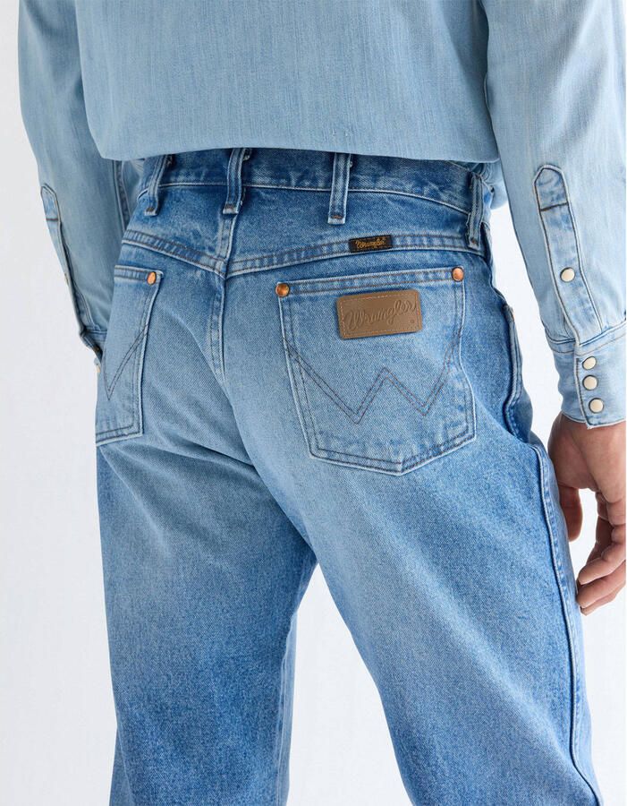 Wrangler 13MWZ straight leg jeans jetstream - Foto 3