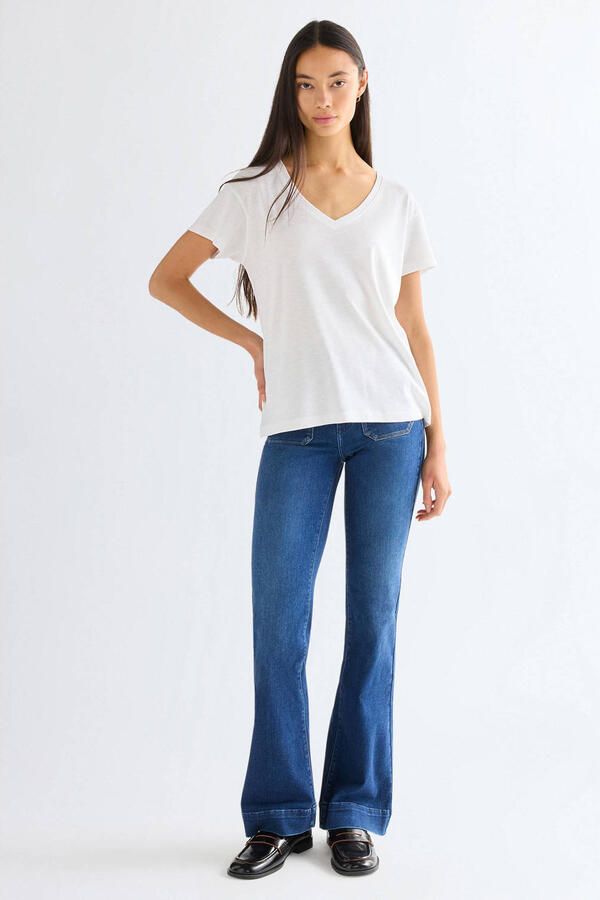 Wrangler Bootcut jeans Flare in retro-design met uitlopende pijp - Foto 3