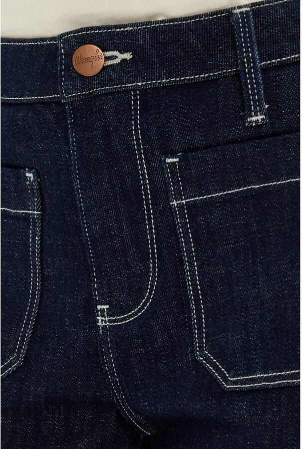Wrangler flared jeans donkerblauw - Foto 2