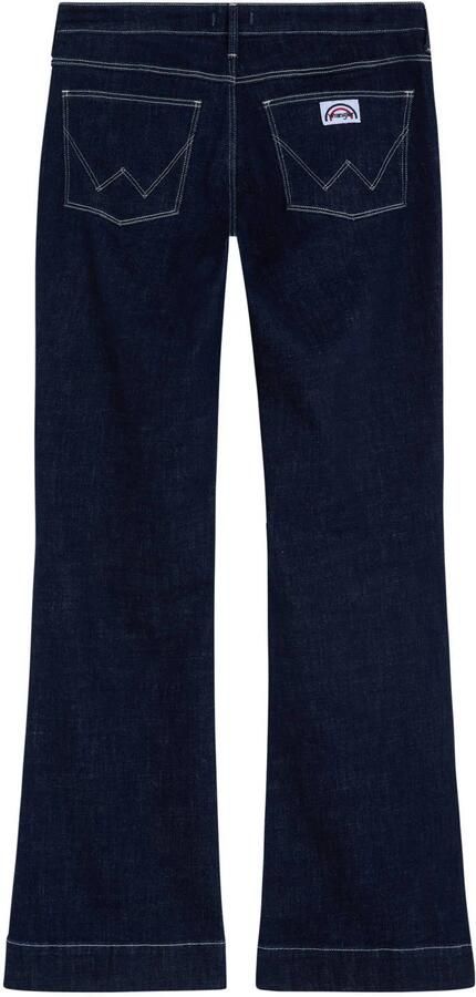 Wrangler flared jeans donkerblauw - Foto 3