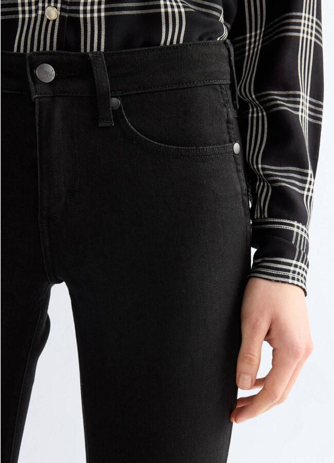 Wrangler flared jeans zwart - Foto 3