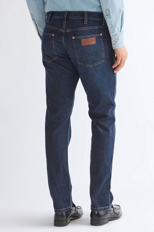 Wrangler Greensboro straight leg jeans donkerblauw - Foto 2