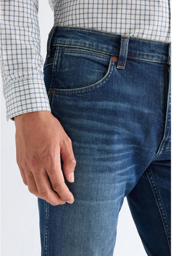 Wrangler Greensboro straight leg jeans stormforge blue - Foto 2