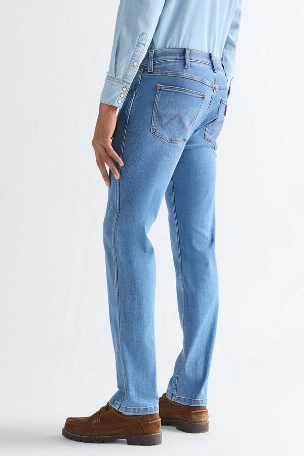 Wrangler Greensboro straight leg jeans tobacco ice - Foto 3